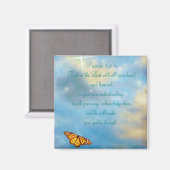 Provervbs 3:5-6 Magnet (Vorderseite/Rückseite)