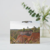 Providence Canyon Postkarte (Stehend Vorderseite)