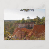 Providence Canyon Postkarte (Vorderseite)