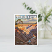 Providence Canyon Staat Park Georgia Reisen Postkarte (Stehend Vorderseite)