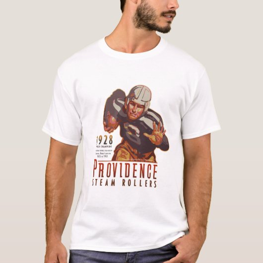 Providence-Dampf-Rollen, Rhode Island T-Shirt (Vorderseite)