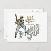 Providence Grays Postkarte (Vorne/Hinten)