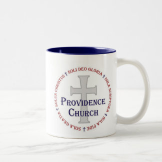 Providence-Kirchen-Tasse Zweifarbige Tasse