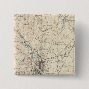 Providence, Massachusetts Button