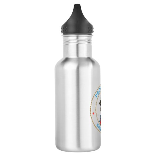 Providence Rhode Island Colonial Edelstahlflasche (Links)