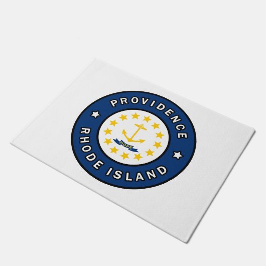 Providence Rhode Island Fußmatte (Schrägansicht)