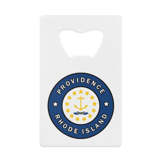 Providence Rhode Island Geldbeutel Flaschenöffner (Vorderseite)