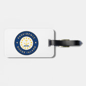 Providence Rhode Island Gepäckanhänger (Rückseite horizontal)