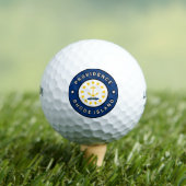 Providence Rhode Island Golfball (Insitu T-Shirt)