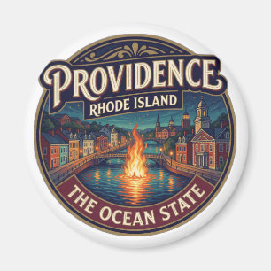 Providence Rhode Island Hauptstadt von Neuengland Magnet
