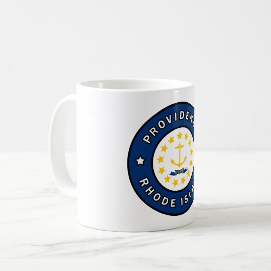 Providence Rhode Island Kaffeetasse (Vorderseite Links)