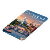 Providence, Rhode Island Magnet (Linke Seite)