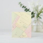Providence Rhode Island Map Postkarte (Stehend Vorderseite)