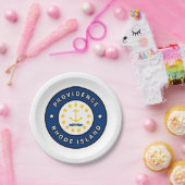 Providence Rhode Island Pappteller (Party)