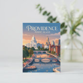 Providence, Rhode Island Postkarte (Stehend Vorderseite)
