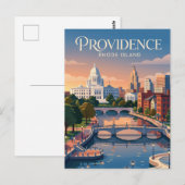 Providence, Rhode Island Postkarte (Vorne/Hinten)