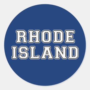 Providence Rhode Island Runder Aufkleber