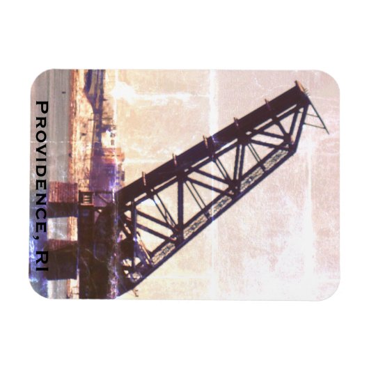 Providence, Rhode Island 'Stuck-up Bridge' Magnet (Horizontal)