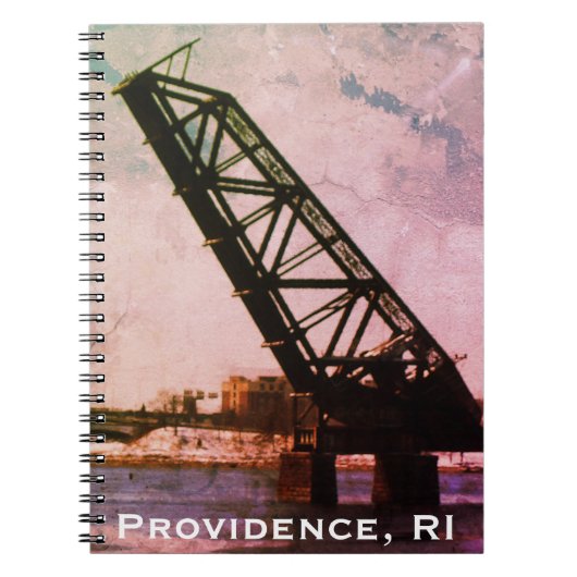 Providence, Rhode Island 'Stuck-up Bridge' Notizblock (Vorderseite)