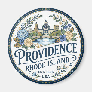 Providence, Rhode Island USA Magnet
