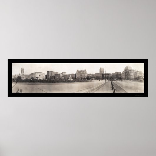 Providence, RI Foto 1909 Poster (Vorne)