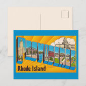 Providence RI Grußkarte Postkarte (Vorne/Hinten)
