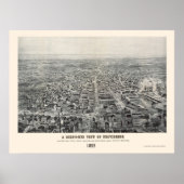 Providence, RI Panoramic Map - 1894 Poster (Vorne)