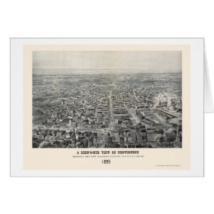 Providence, RI panoramische Karte - 1894