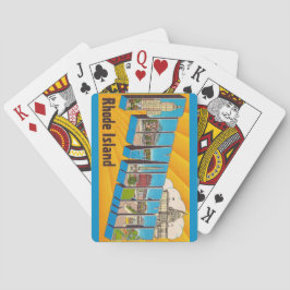 Providence RI Postcard Playing Cards Spielkarten