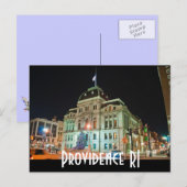 Providence RI Postkarte (Vorne/Hinten)