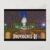 Providence RI Postkarte (Vorderseite)