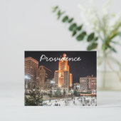 Providence RI Postkarte (Stehend Vorderseite)