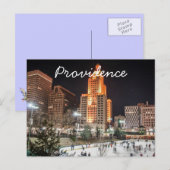Providence RI Postkarte (Vorne/Hinten)