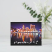 Providence RI Postkarte (Stehend Vorderseite)