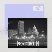 Providence RI Postkarte (Vorne/Hinten)