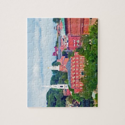 Providence RI Skyline II Puzzle (Vertikal)