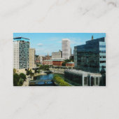 Providence RI Skyline Visitenkarte (Rückseite)