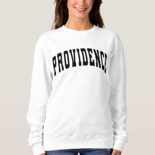 Providence RI Vintag Varsity Uni Style Sweats Sweatshirt (Vorderseite)