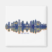 Providence Skyline Magnet (Vorne)
