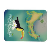 Providenciales turks und caicos magnet (Horizontal)