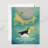Providenciales turks und caicos postkarte (Vorne/Hinten)