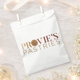 Provie's Pastries Logo Fvor Bag Geschenktütchen
