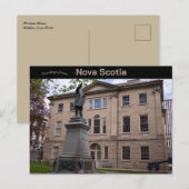 Province House Halifax Nova Scotia Kanada Postkarte (Vorne/Hinten)