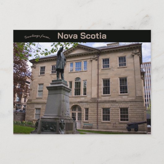 Province House Halifax Nova Scotia Kanada Postkarte (Vorderseite)