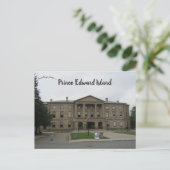 Province House Prince Edward Island Canada Postkarte (Stehend Vorderseite)