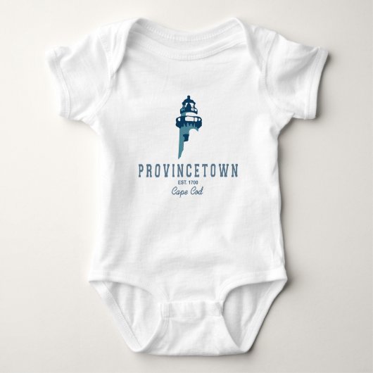 Provincetown - Cape Cod Baby Strampler (Vorderseite)