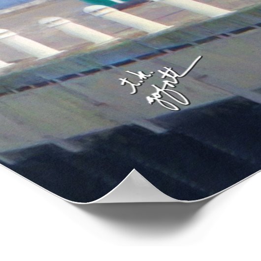 Provincetown Cape Cod Boardwalk Fotografie Poster (Ecke)