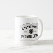 Provincetown Cape- Codkaffee-Tasse Kaffeetasse (VorderseiteRechts)