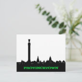 Provincetown Cartoon Postcard Postkarte (Stehend Vorderseite)