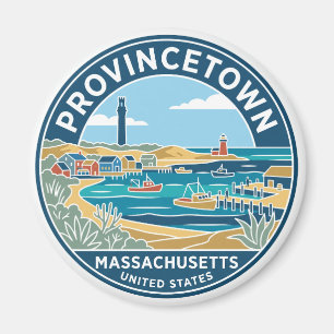 Provincetown Hafen Massachusetts Magnet
